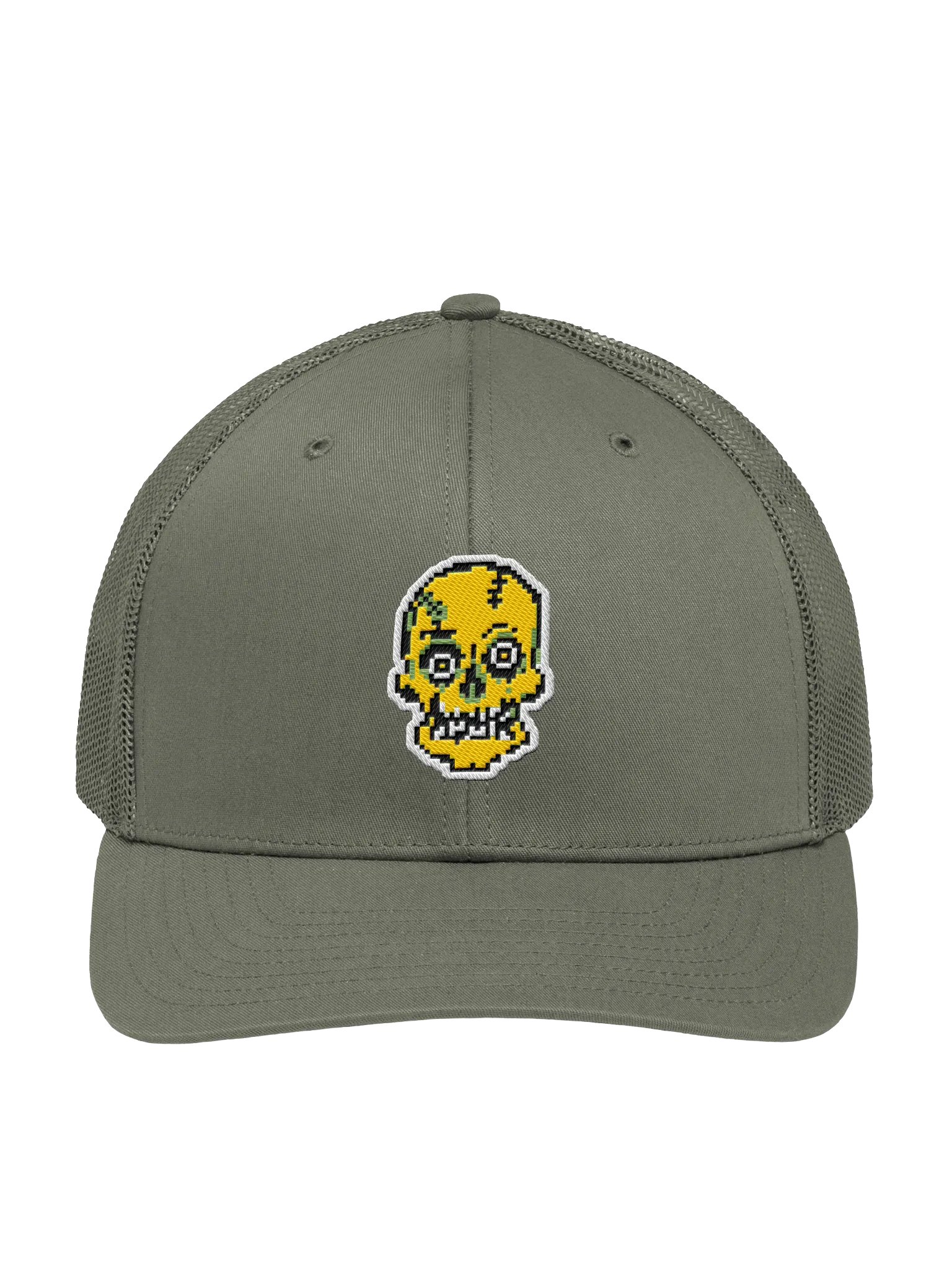 RETRO Chomps Logo Skull Snapback Hat product image (6)