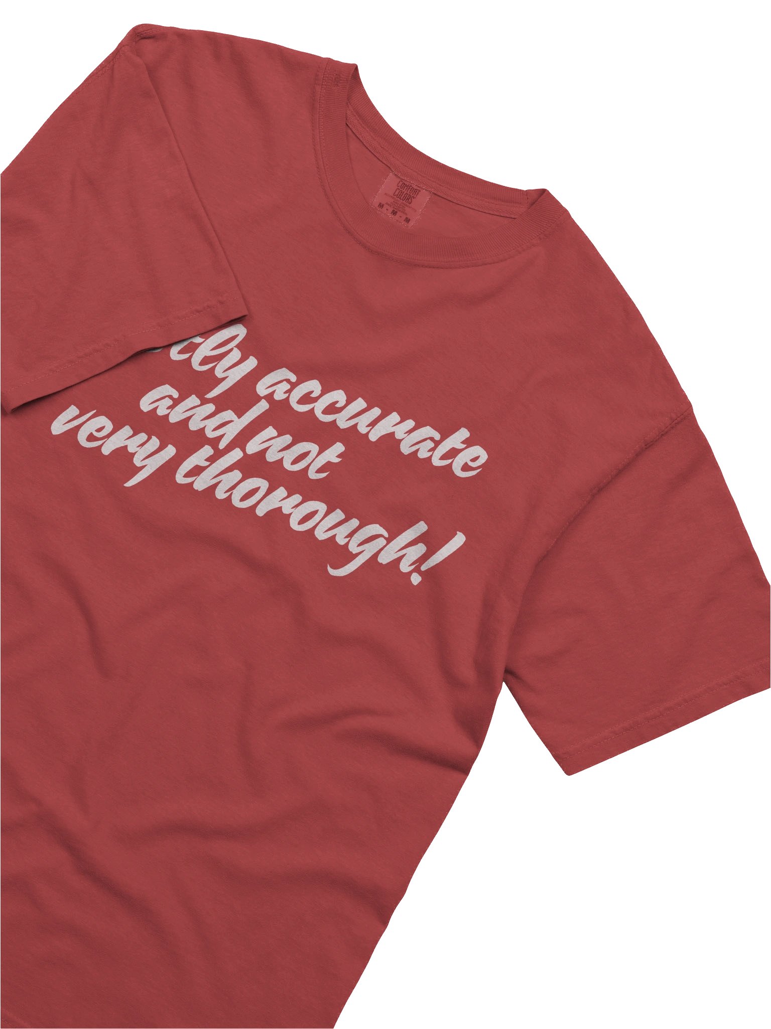 Mostly Accurate T Shirt 3 product image (44)