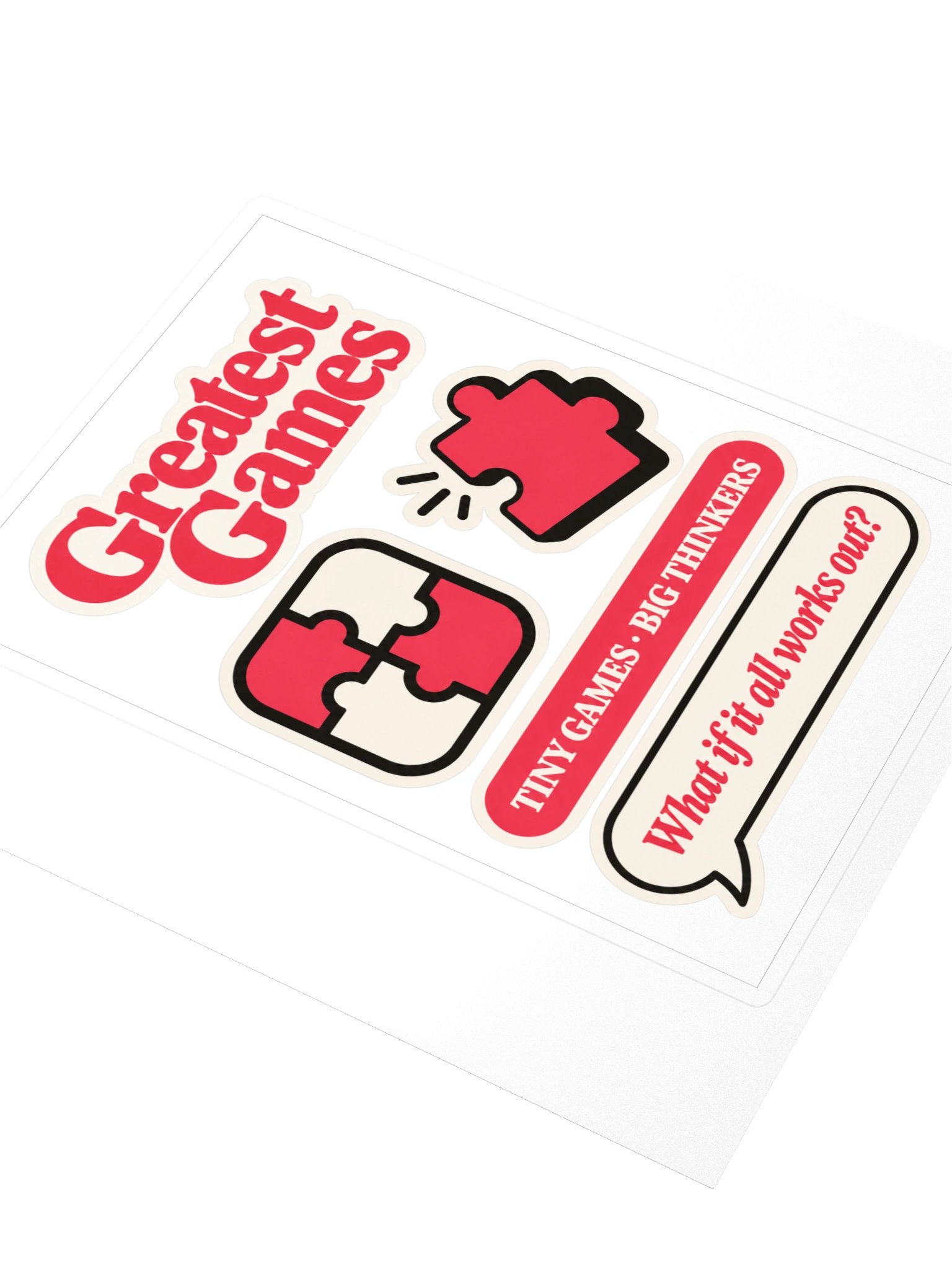 Greatest Games Sticker Sheet product image (3)