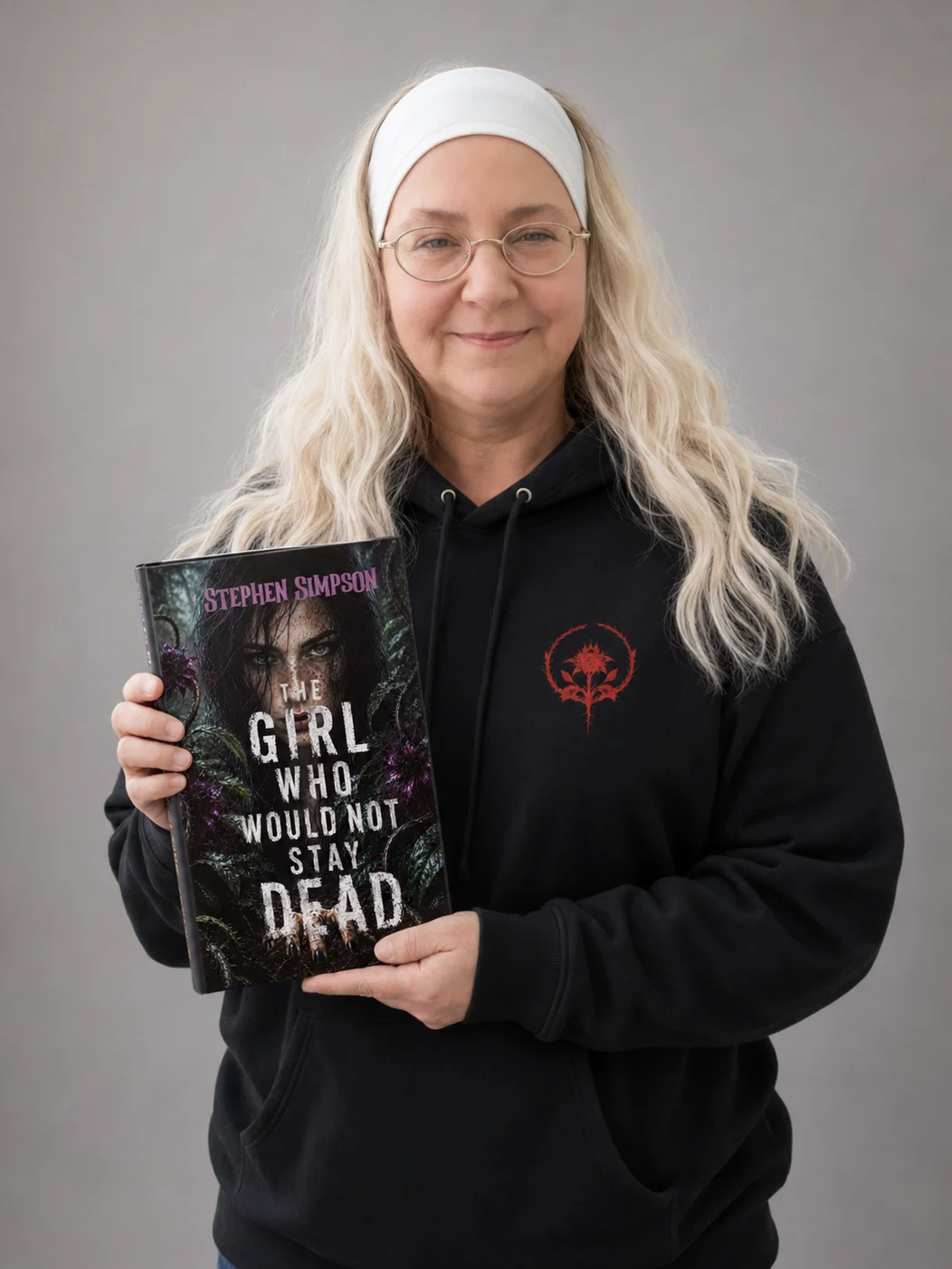 The Girl Who Would Not Stay Dead Black Hoodie product image (3)