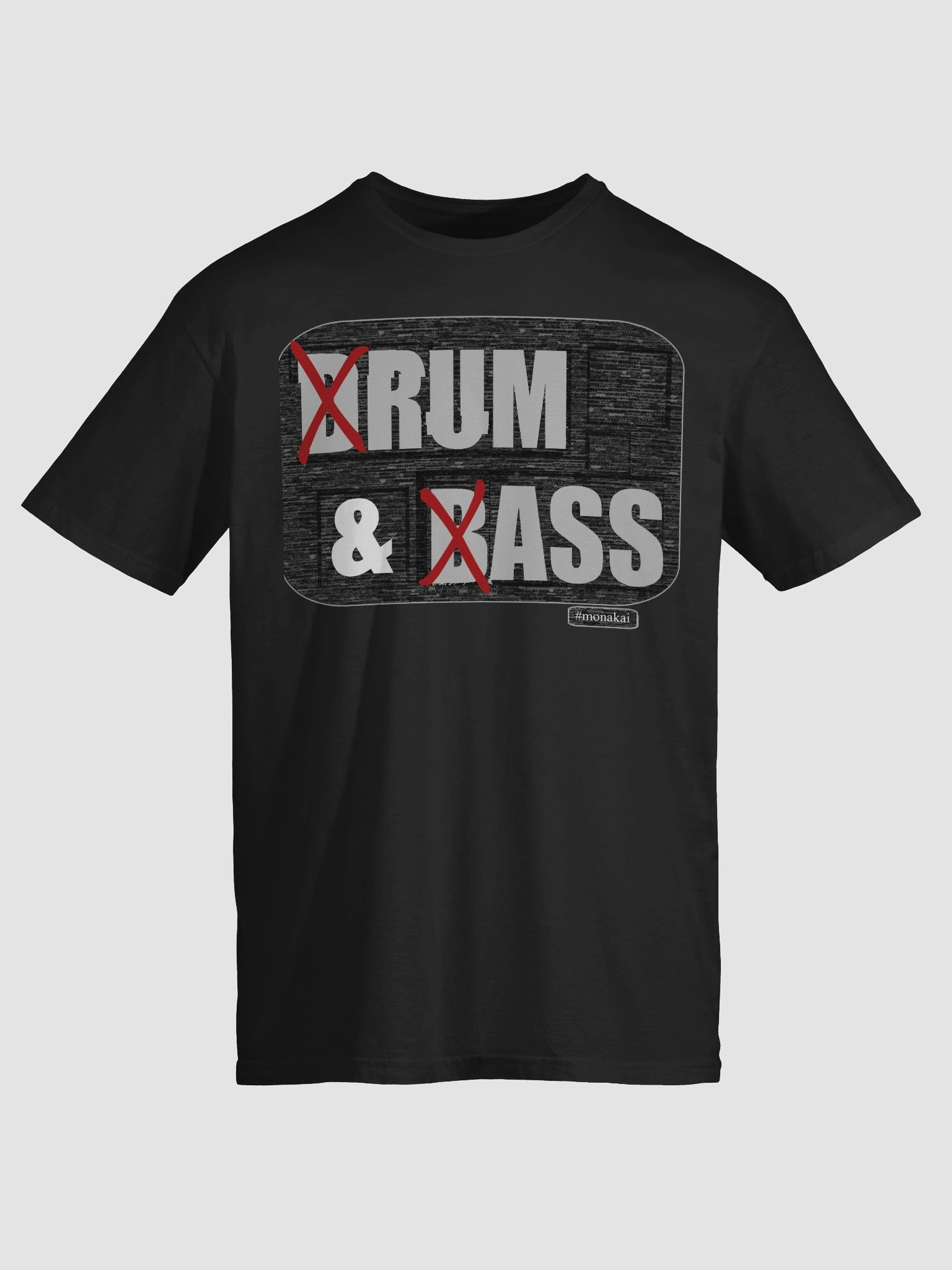 (ON SALE) RUM & ASS T-Shirt by Monakai (The X-Out DnB Tee) product image (5)