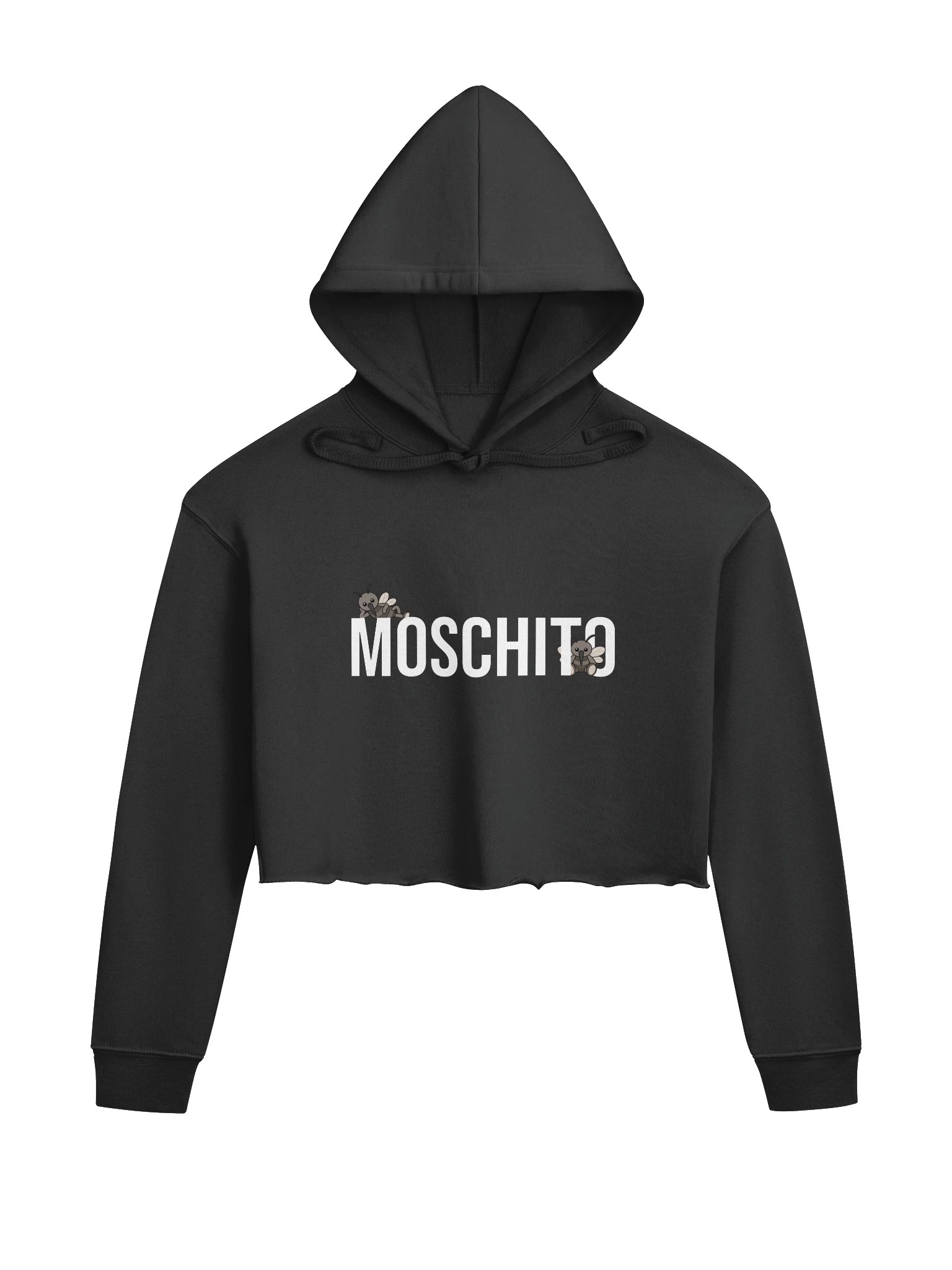 MOSCHITO Fleece Crop Hoodie product image (1)