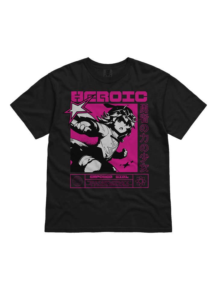 Stylish Y2K Anime T-Shirt Celebrating Heroic Girls and Pride product image (4)
