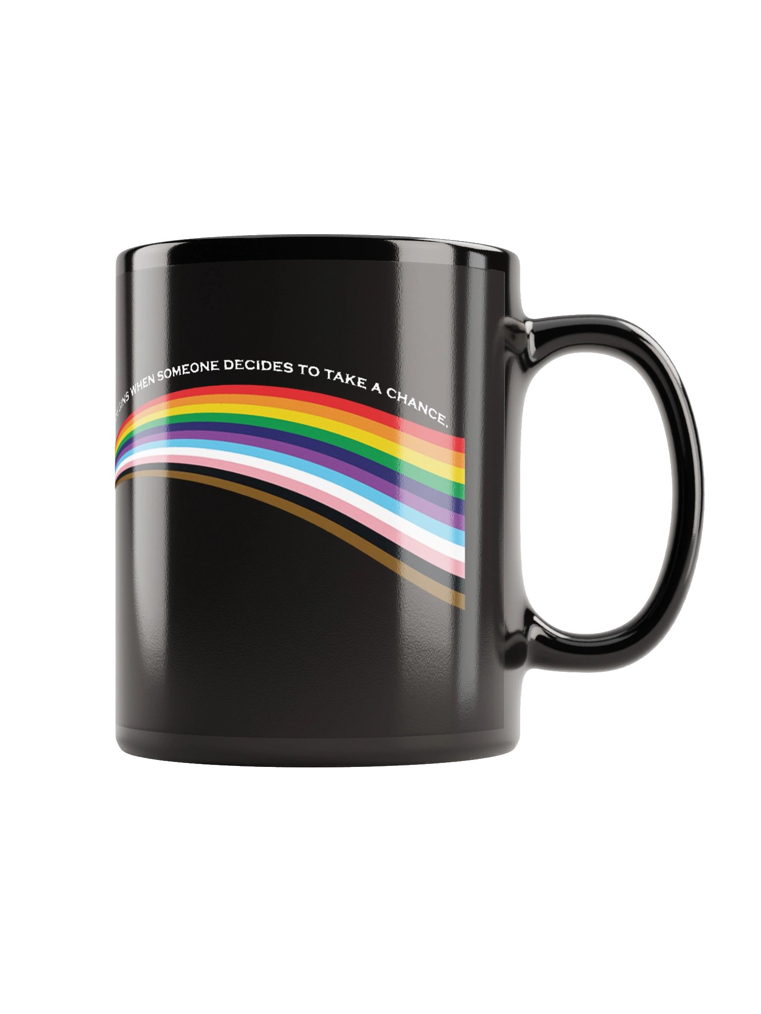 Pride Edition Mug: "Every Great Story Begins..." product image (5)