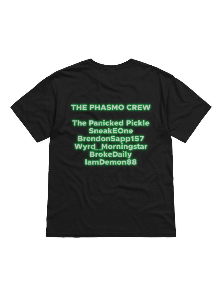The Phasmo Crew Tee product image (2)