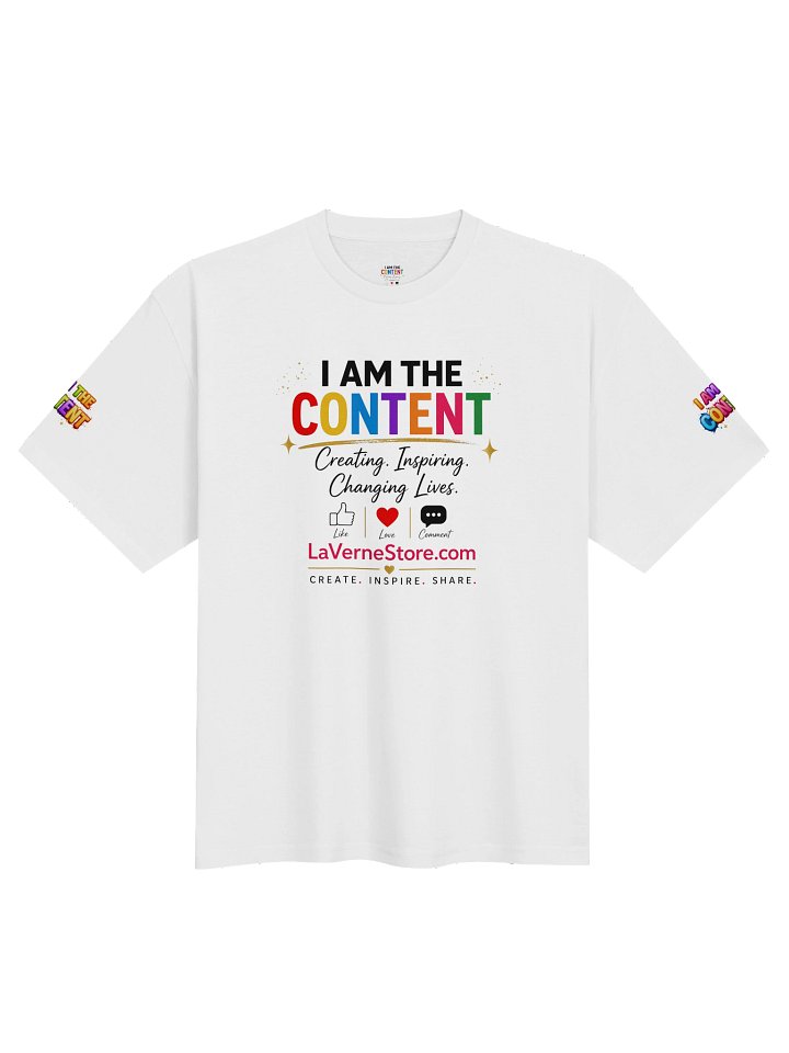 Inspiration Sparkle Oversized Tee product image (1)