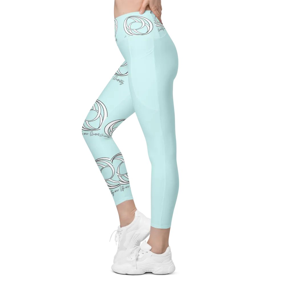 Women's Leggings (Lt.Cyan) product image (4)