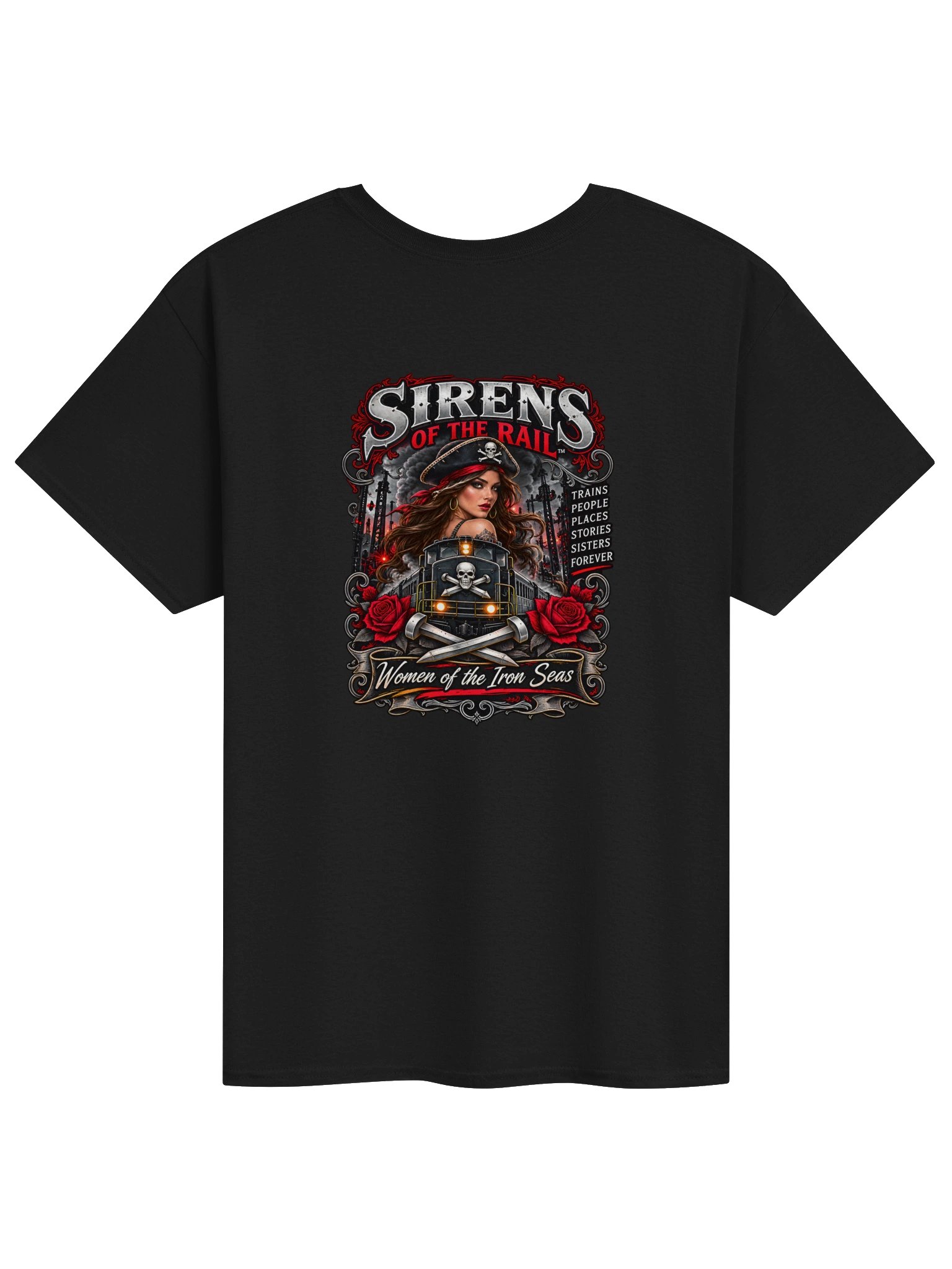 Sirens of the Rail™ Tee — First Voyage product image (2)