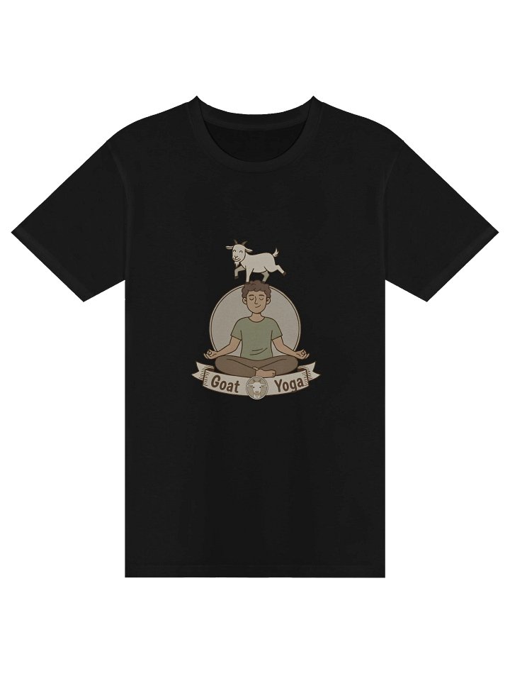 Zen Goat Yoga Unisex T-Shirt (Male) product image (4)