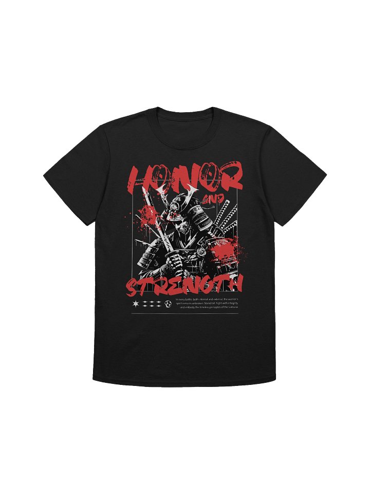 Honor and Strength Samurai T-Shirt - Gildan Softstyle product image (1)