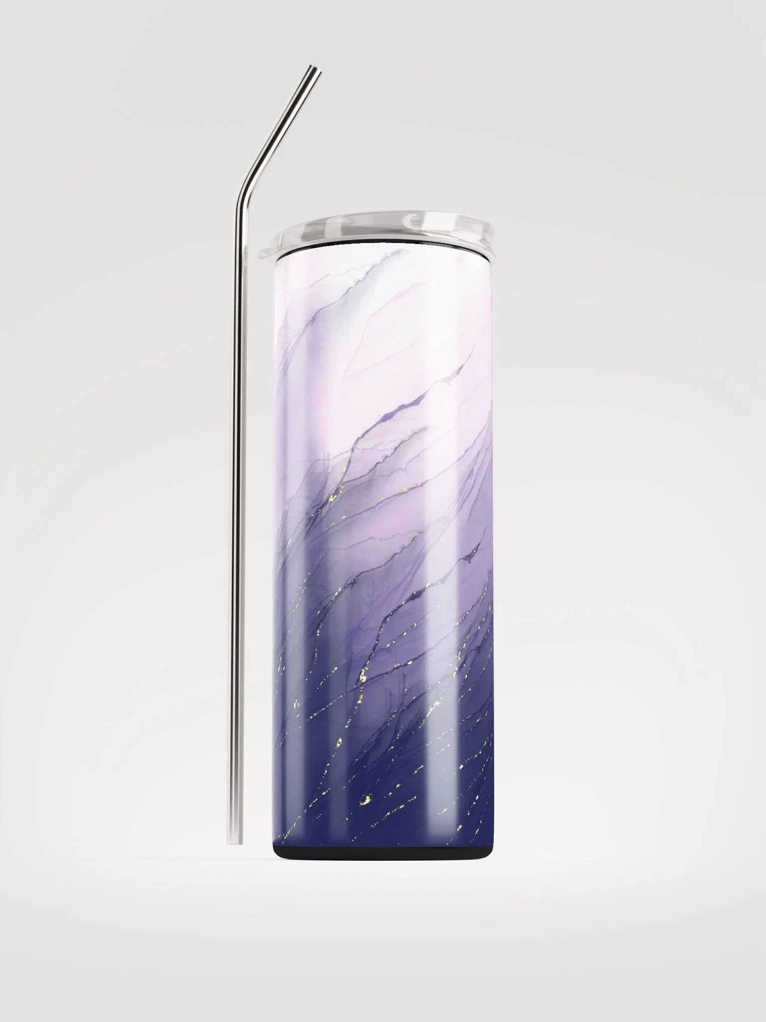 Purple Majesty: Golden Whispers Tumbler product image (1)