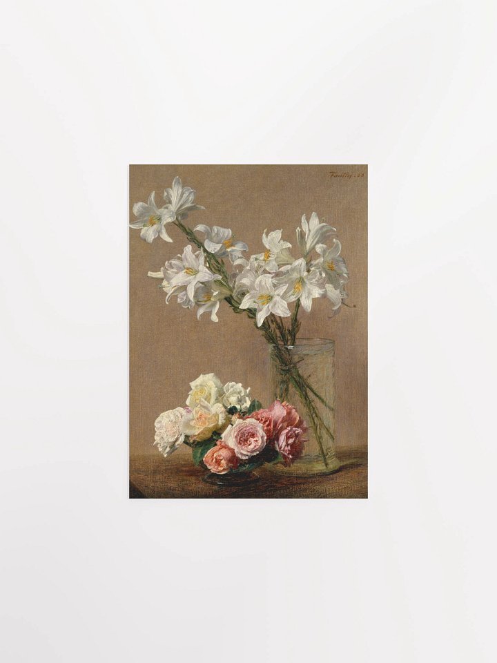 Roses and Lilies (1888) – Poster Print product image (3)