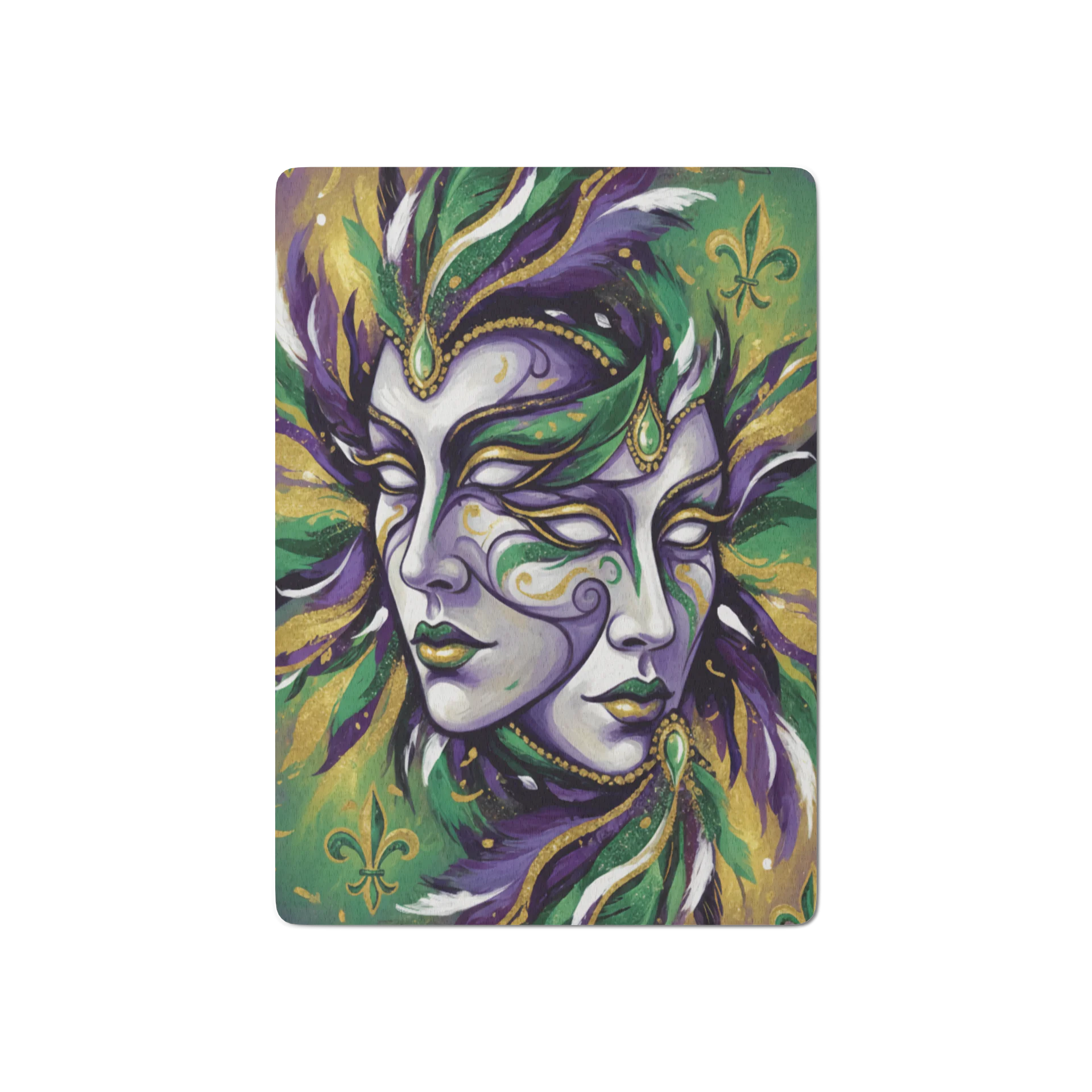 Mardi Gras Masquerade Poker Cards product image (1)