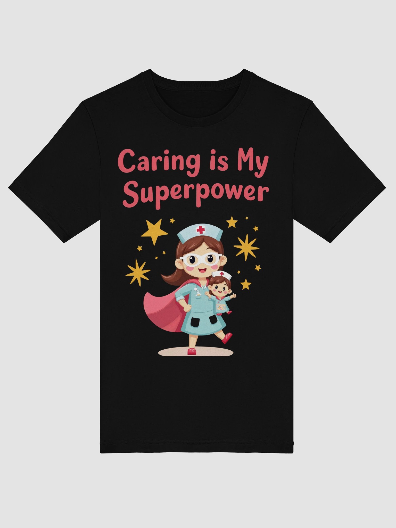 Caring Superhero Nurse T-Shirt product image (89)