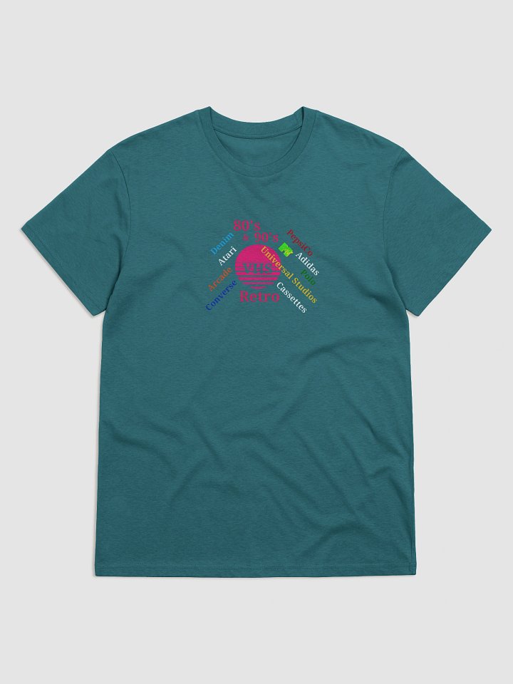 Retro VHS Nostalgia Organic Tee product image (1)