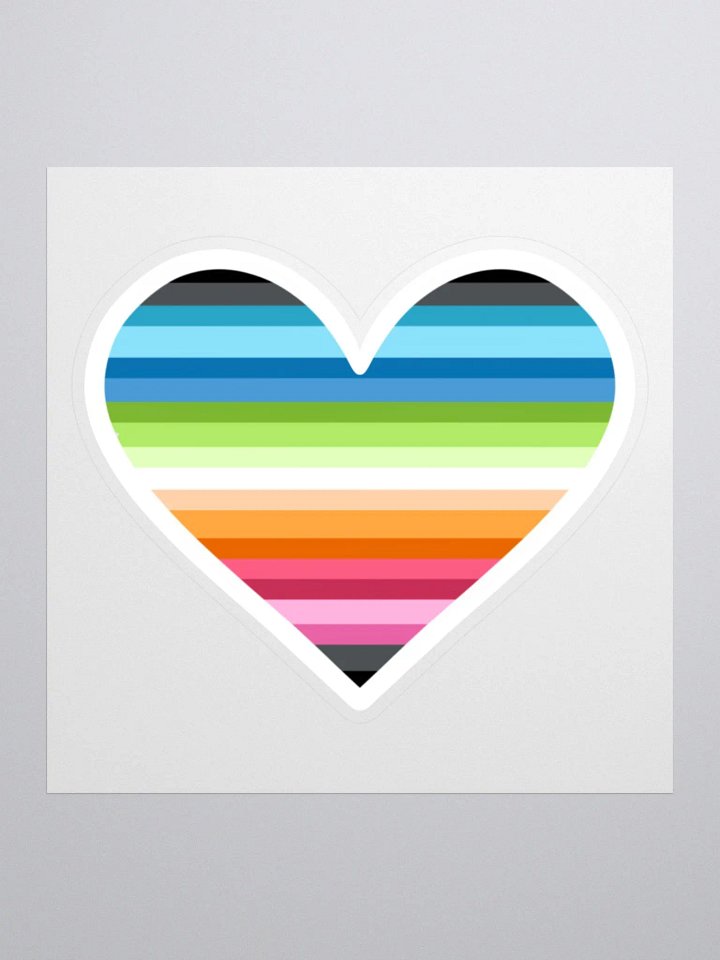 Rainbow Queer Pride Sticker product image (1)