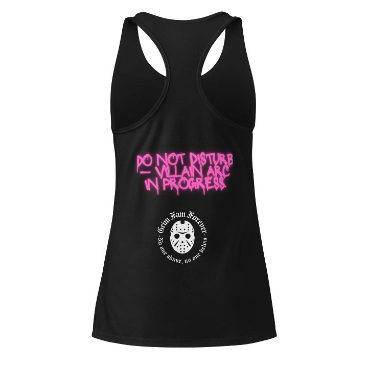 GRIM FAM “Do Not disturb - Villain arc in progress” - Women’s Gym Singlet #1 product image (1)