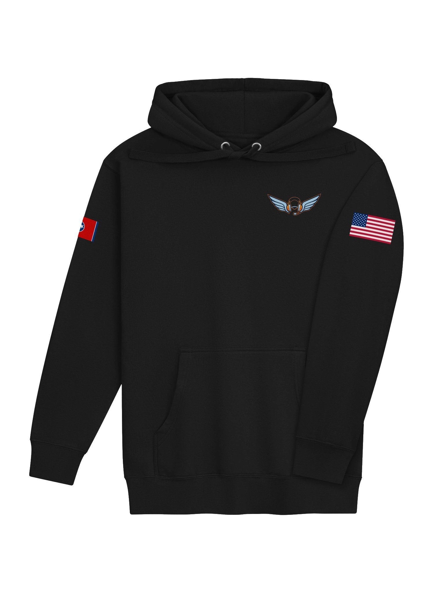 Winged Pilot Icon Premium Hoodie product image (7)
