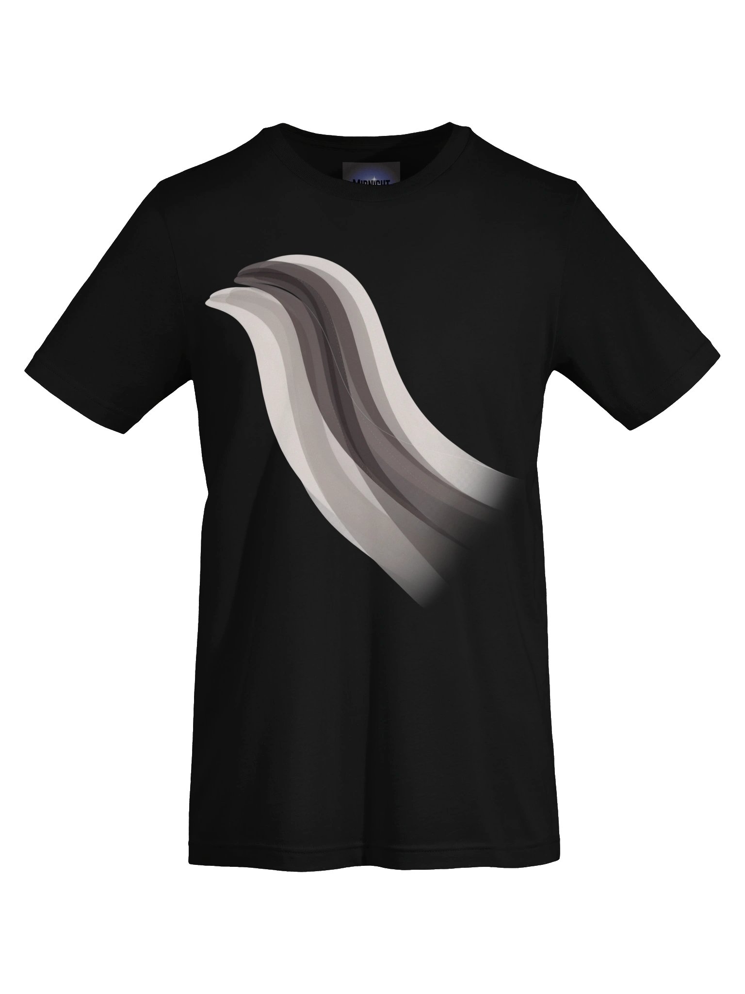 Midnight Veil Flowing Form T-Shirt product image (46)