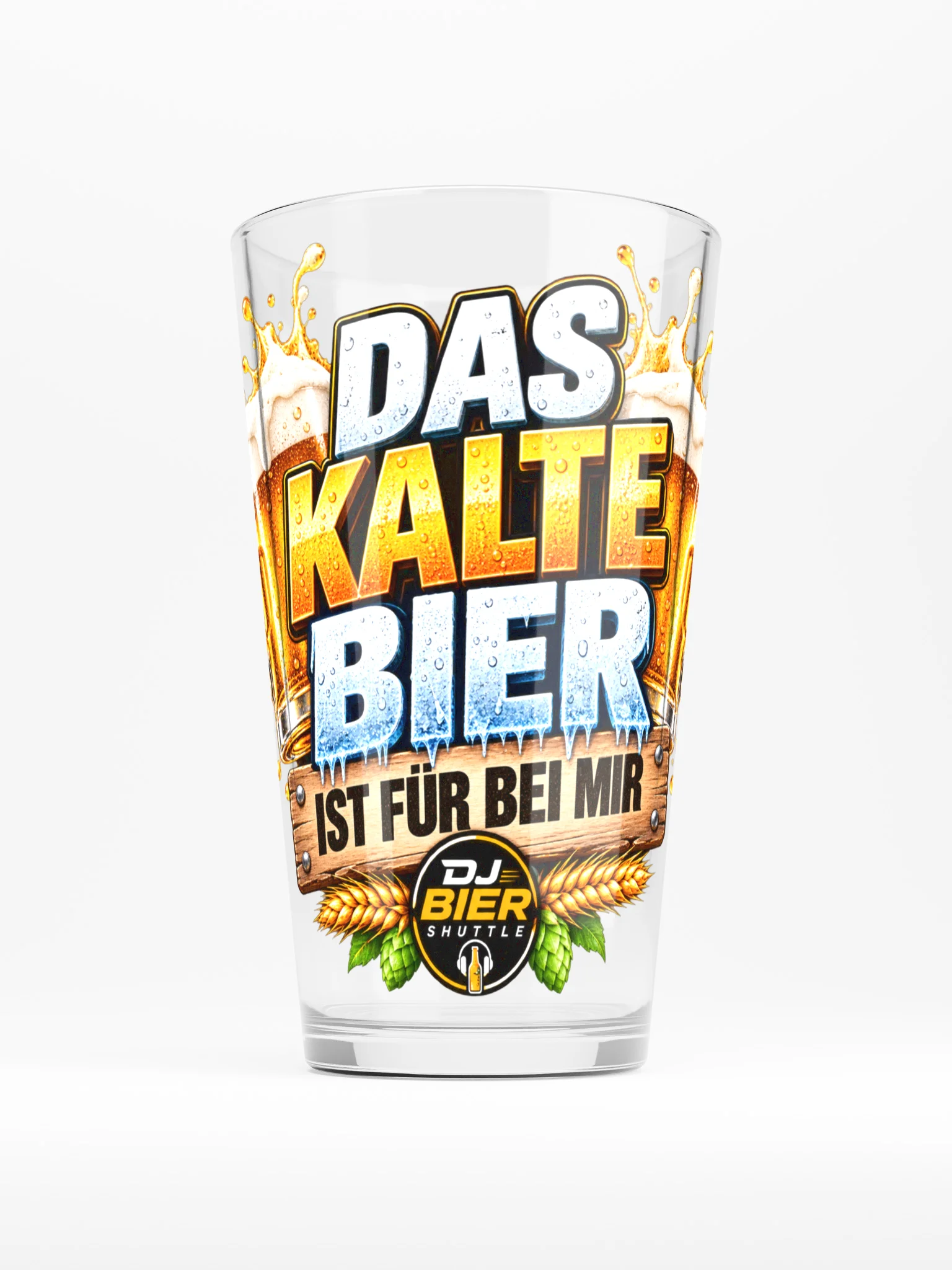 Das kalte Bier ist für bei mir Glas product image (1)