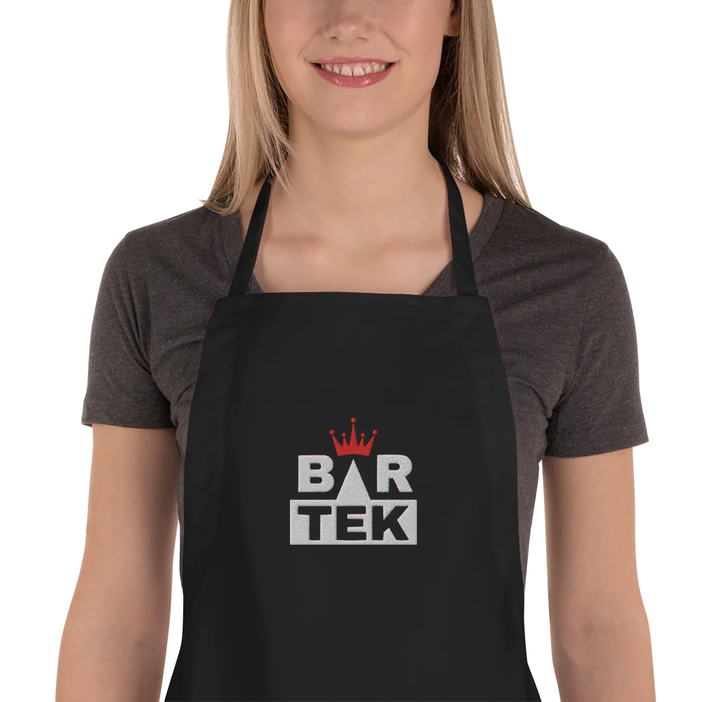 Bartek Embroidered Cooking Apron product image (1)