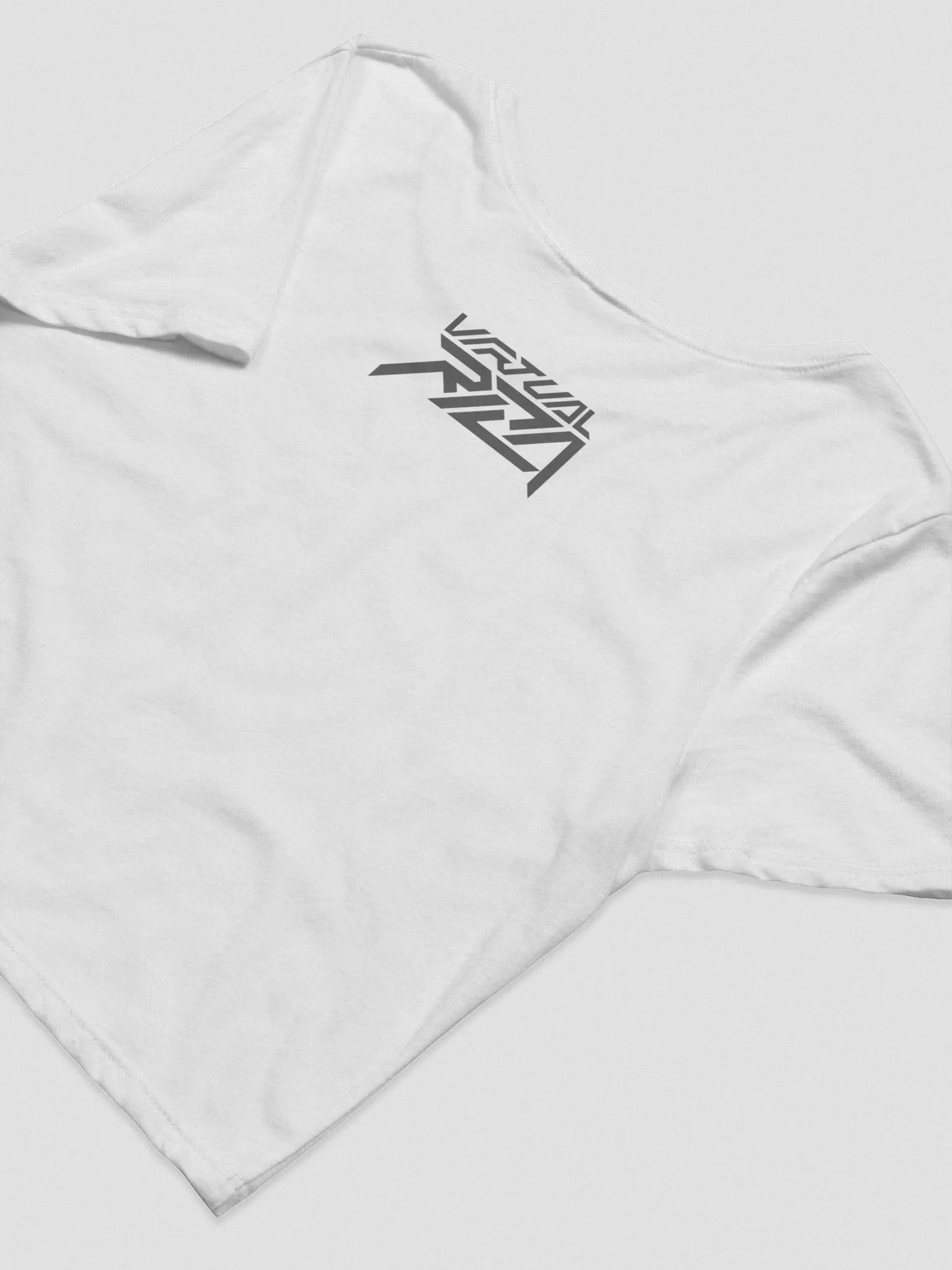 Virtual T-Shirt, White (Cropped) product image (8)