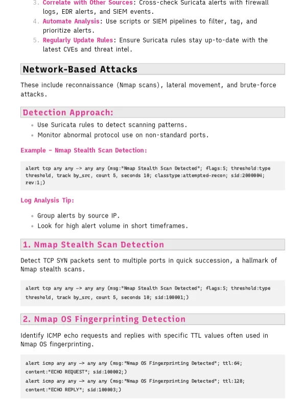 Suricata IDS Study Notes product image (4)