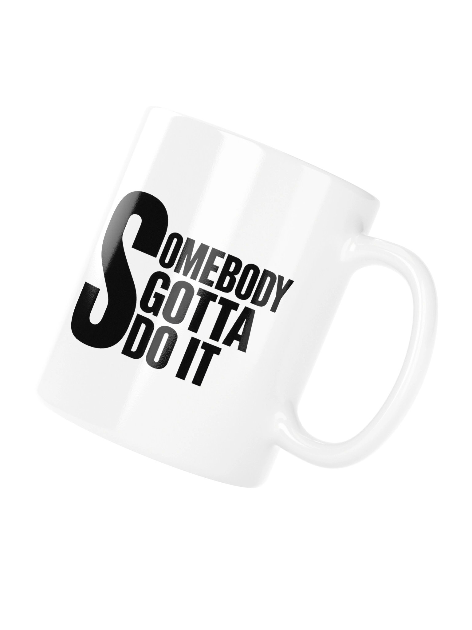 WHITE GLOSSY MUG product image (4)