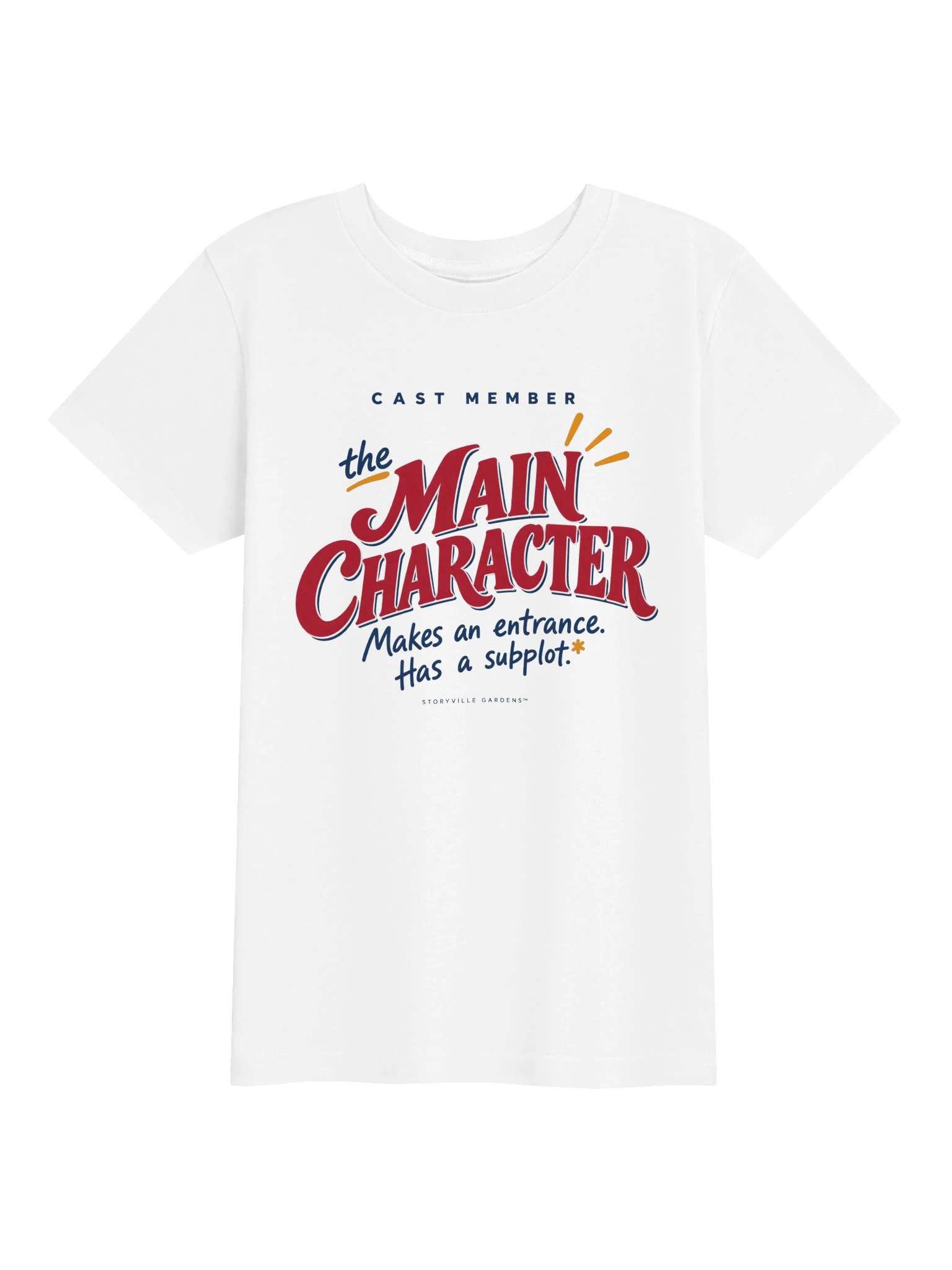 The Main Character Cast Member Youth Tee product image (1)