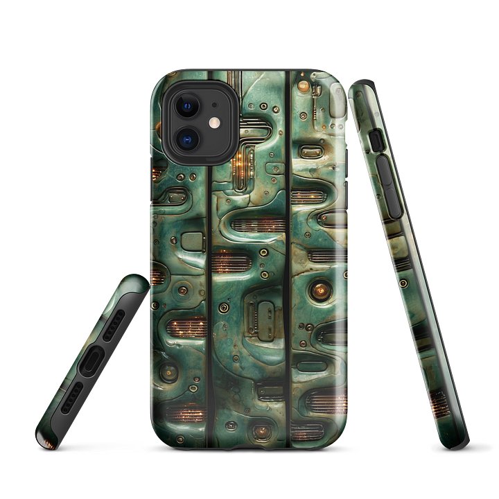 Jaded Machina iPhone Case – Aged Industrial Sci-Fi Design product image (1)
