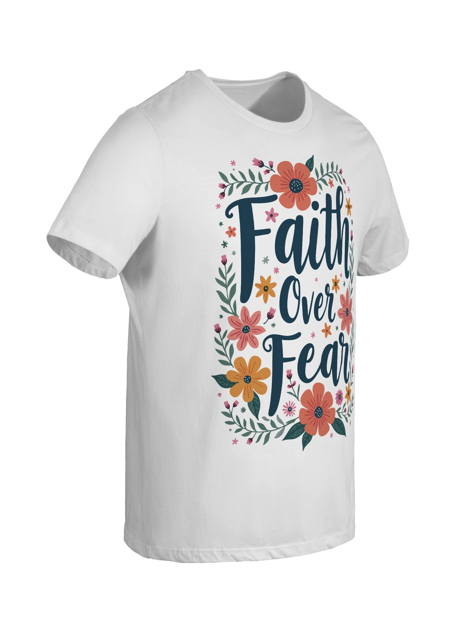 Women's Supersoft Relaxed-fit T-Shirt Faith Over Fear product image (8)