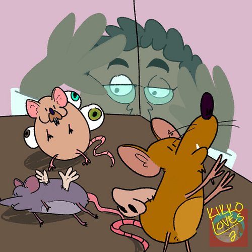 Day 12: Genetic Manipulation 
Prompt by @gridlock_studios64 

They be growing things on mice right? I think it’s real 🐁 

#st...