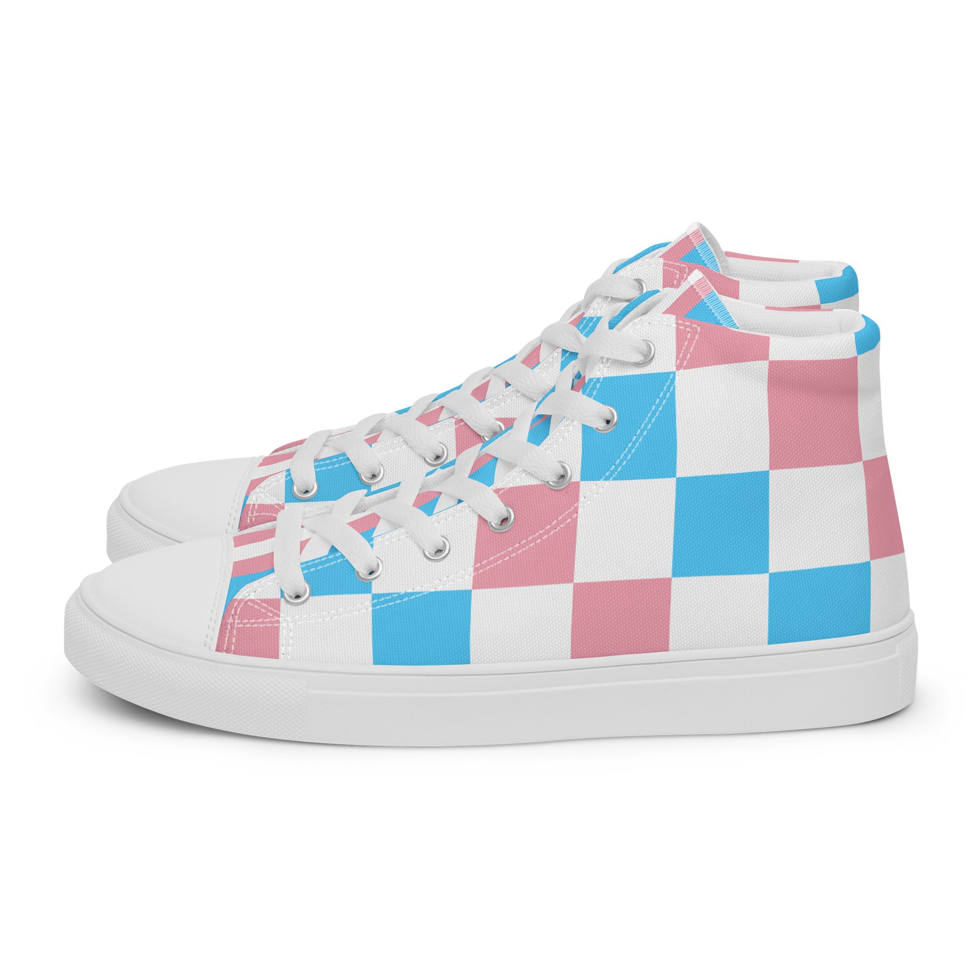 Trans Checkered Sneakers (US Women's Sizes) product image (1)