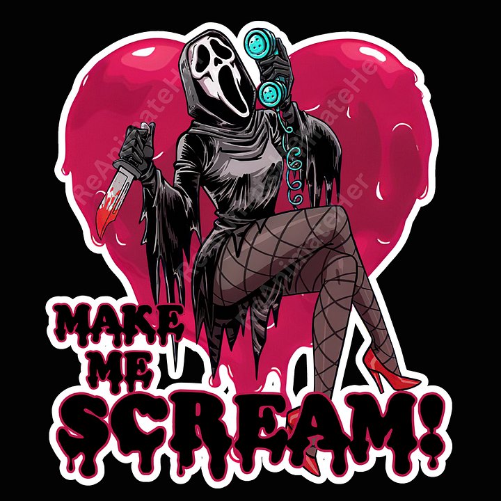 Make Me Scream Sticker product image (1)