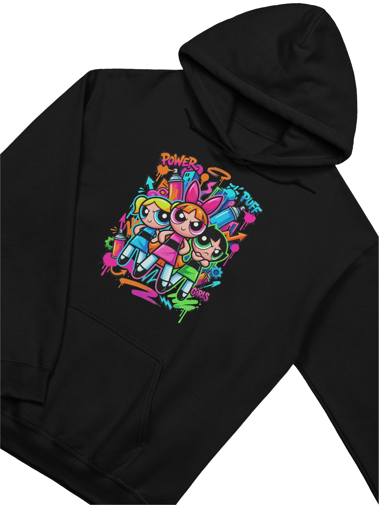 Power Puff Girls graffiti hoodie product image (27)