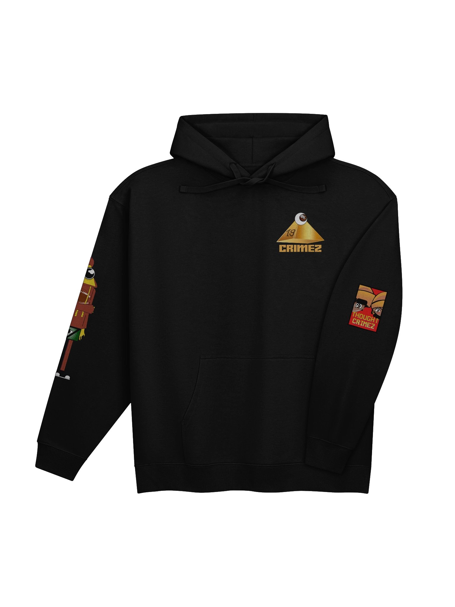 ORDO INVESTIGATES ILLUMINATI Organic Relaxed Hoodie product image (14)