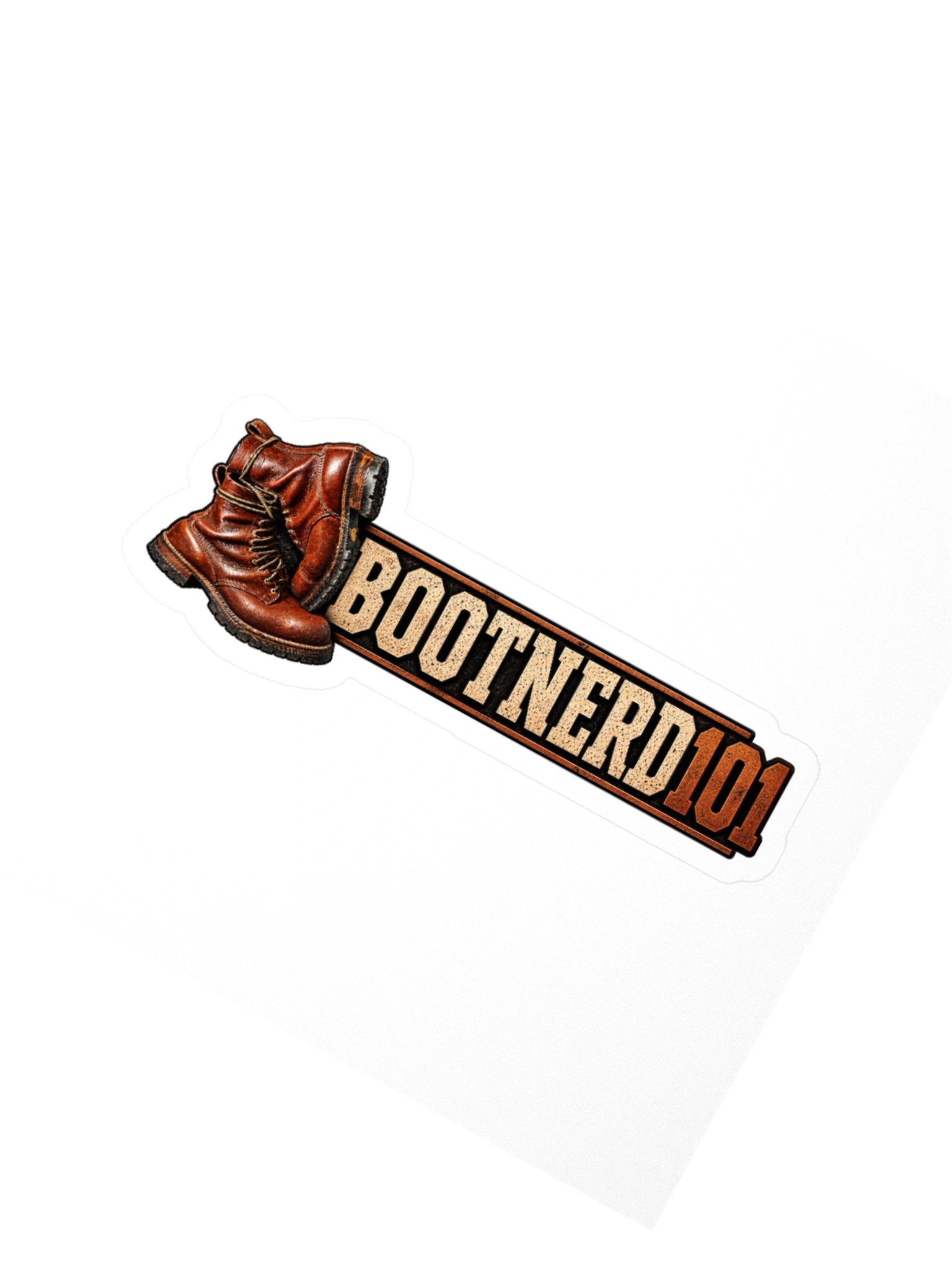 BootNerd101 Boots Logo Banner Sticker product image (2)