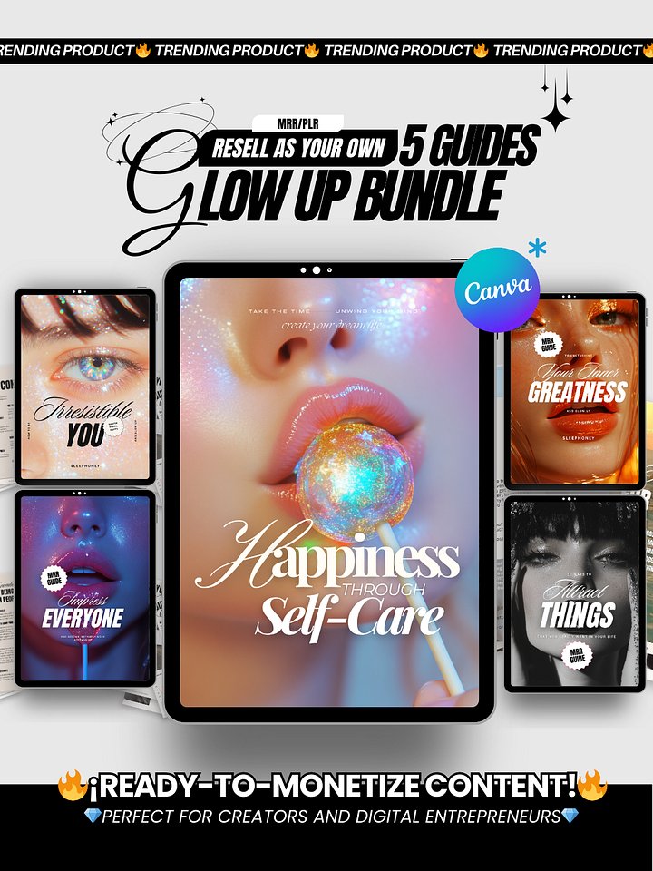 Glow up Guides | MRR PLR Bundle product image (1)