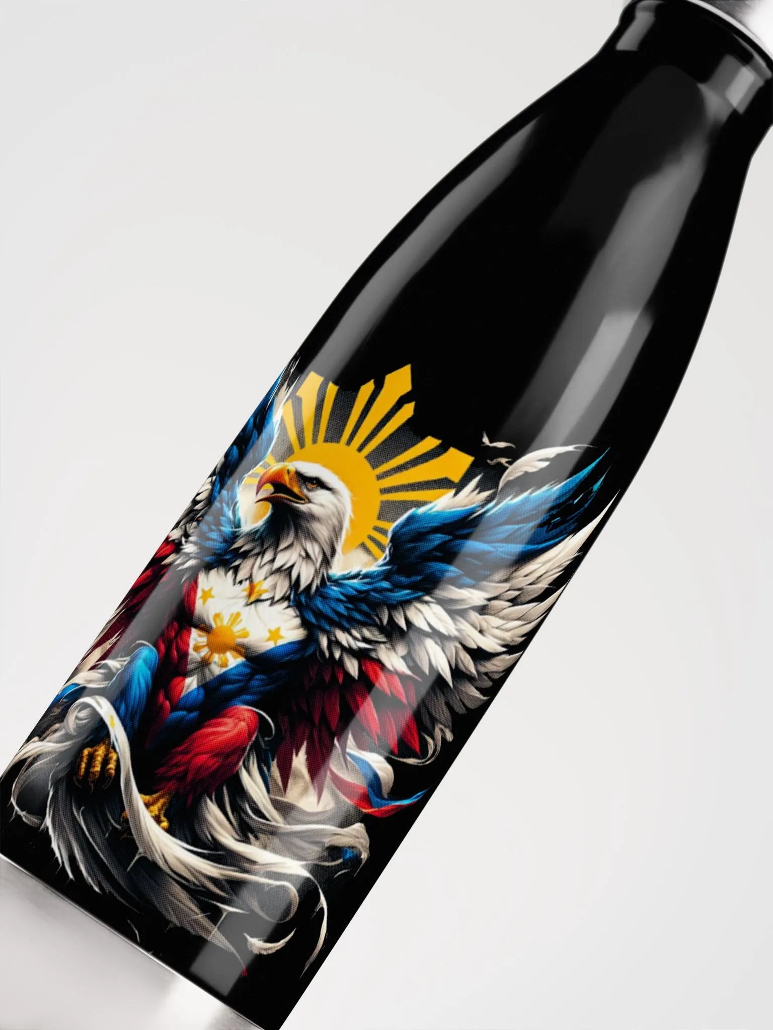 Philippine Eagle Pride STAINLESS STEEL Water Bottle: Hydrate with Heritage product image (5)