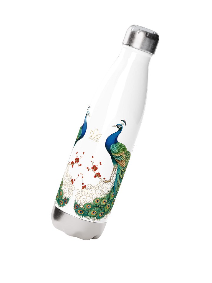 Peacocks in Harmony · Parichad Lotus Bottle product image (2)