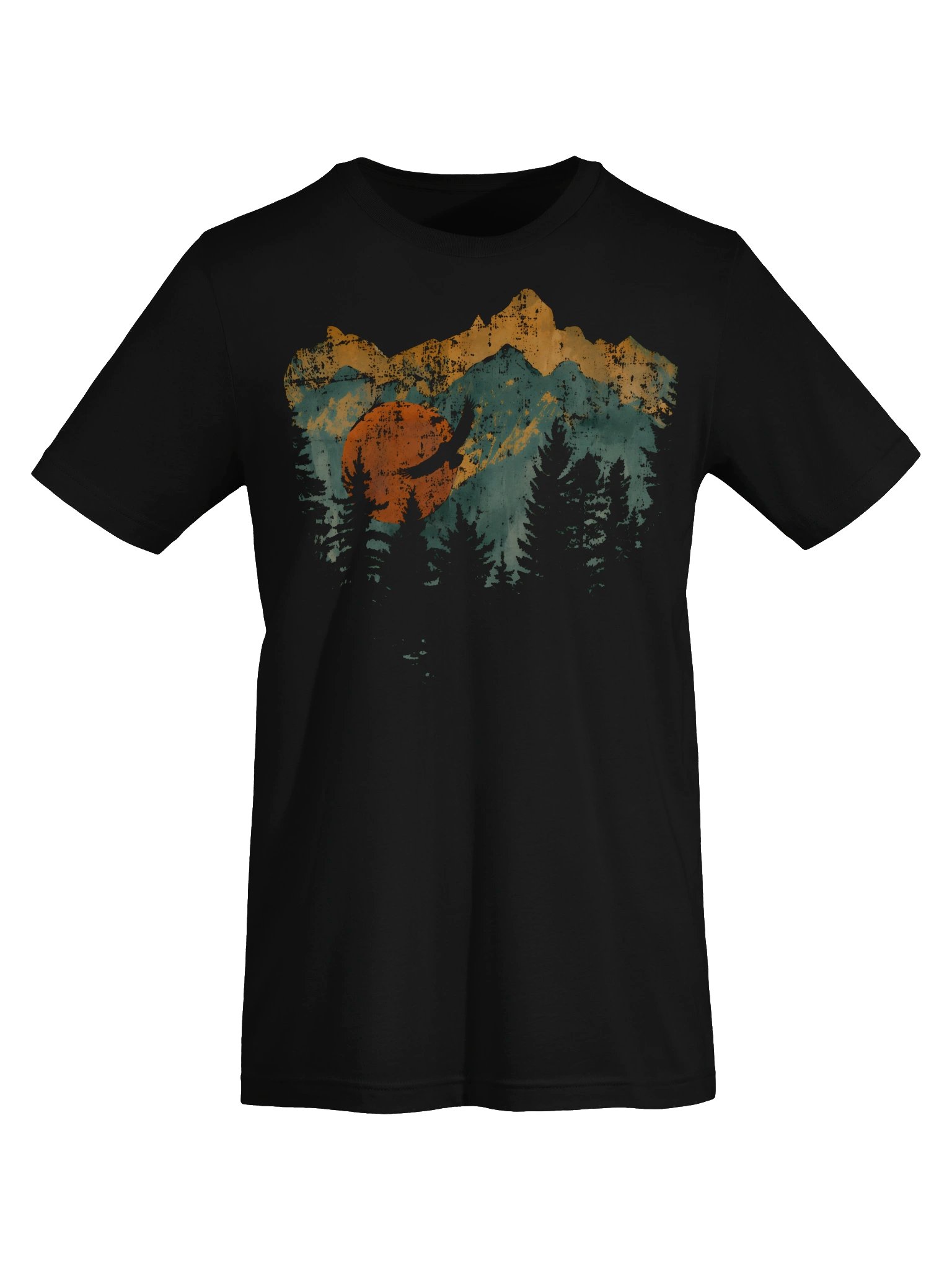 Sunset Pines Mountain T-Shirt product image (3)