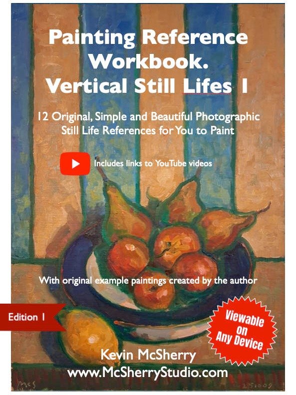 Vertical Still Life Painting Reference Workbook 1 product image (1)