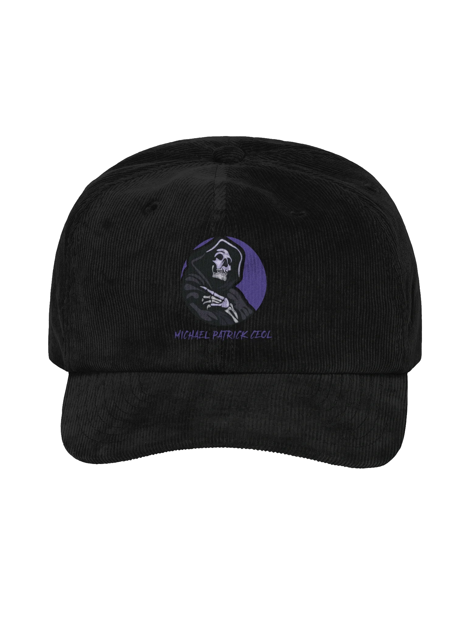 Michael Patrick Ceol Skull Icon Corduroy Hat — view 2