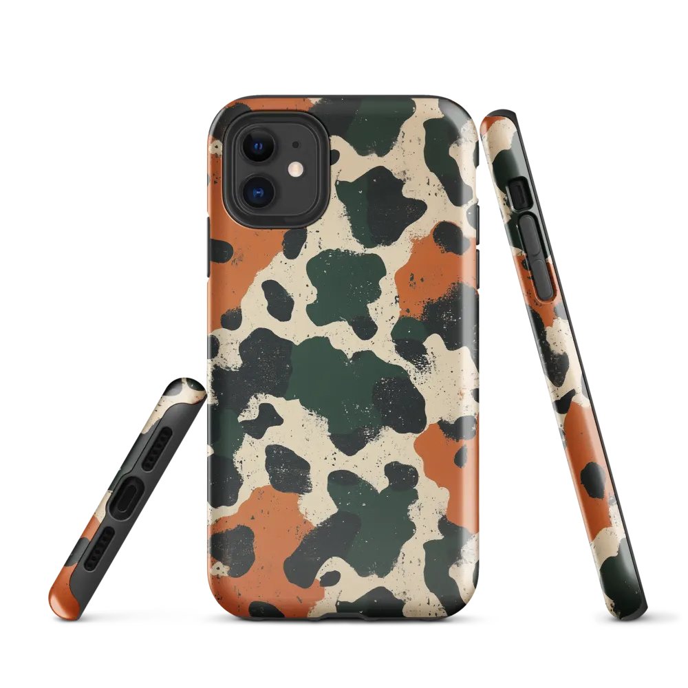 Camouflage Pattern - Tough iPhone Case product image (1)