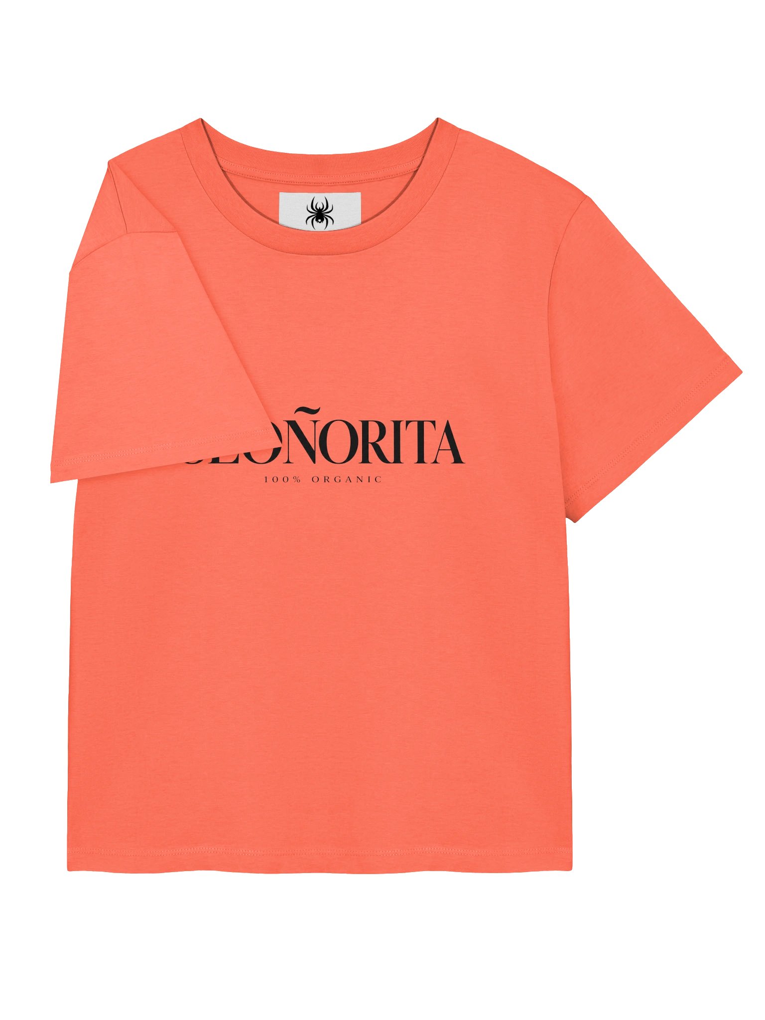 SEOÑORITA — "100% Organic" Fitted Tee product image (4)