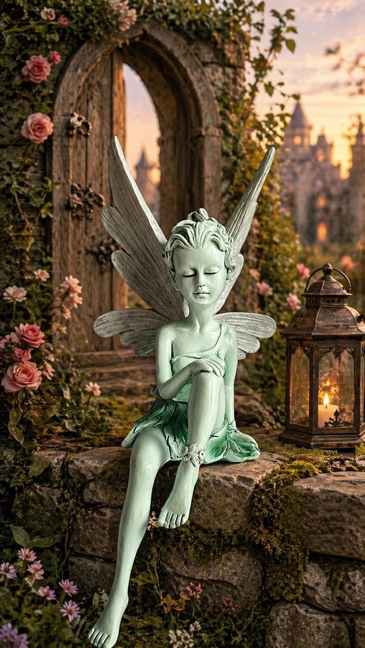 The Armored Kingdom Everbloom Fairy of the Silver Forest Statue-Premium Craftsmanship-Enchanting product image (1)