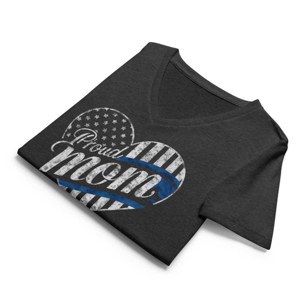 Tech Heart Connection Women's V-Neck Tee product image (34)