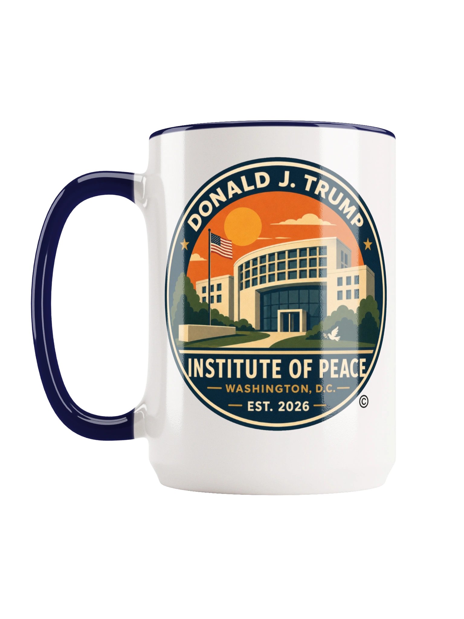 Official 15 oz Souvenir Mug - Donald J. Trump Institute of Peace™ product image (2)
