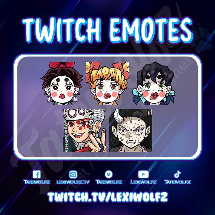 Twitch Emotes: Demon Slayer Season 2 product image (1)