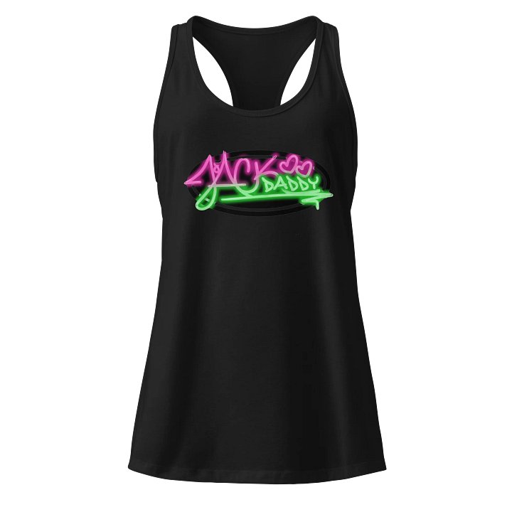Jack Daddy Neon Love Racerback Tank product image (1)